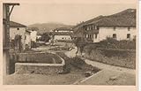  Postal Antigua - Old Postcard : Vera del Bidasoa - Una bella vista del barrio de Ellicueta- Navarra