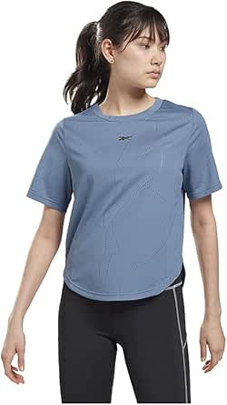 Reebok(リーボック) 半袖 ユナイテッド バイ フィットネス パーフォレーテッド Tシャツ BI401 レディース