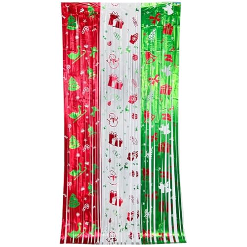 Decoraciones Para Fiestas Navideñas, Cortinas Con Flecos De Aluminio Para Niños Y Adultos, Fondo Para Fotos De Selfies, Suéteres Feos Navideños, Serpentinas Para Fiestas, Accesorios Para Fotomatón,