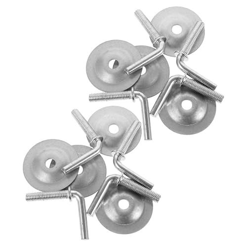 DOITOOL 8 Pièces Vis Robustes en Fer pour Ventilateur sur Pied Électrique, Accessoires Solide et Compatibles pour Base et Châssis Argentés, Fixation Fiable pour Ventilateurs sur Pied