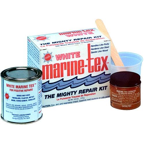 Marine Tex RM306K Epoxy Putty Mighty Repair Kit, 14 oz Capacity