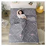Apto para las cuatro estaciones, se puede usar como saco de dormir, toalla de viaje o saco de dormir para almacenar y separar la ropa y cosas sucias