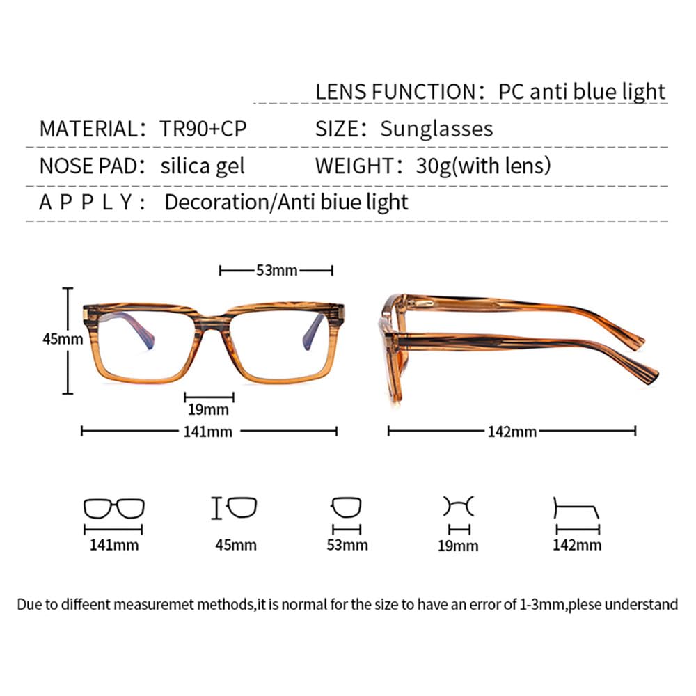 Okulary Peekaboo unisex dla mężczyzn przezroczyste soczewki CP octan modne okulary damskie TR90 brązowe czarne akcesoria męskie