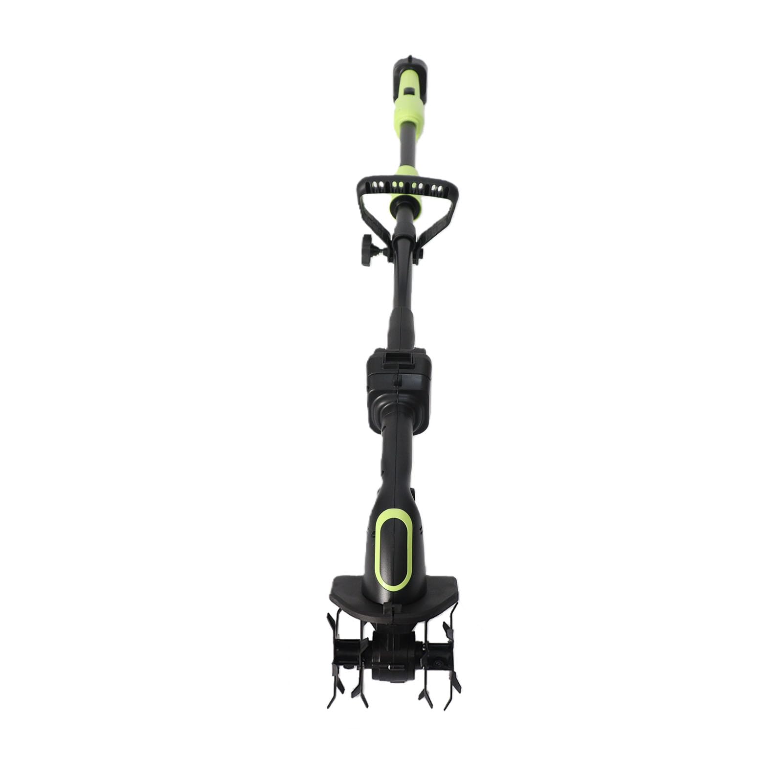 Fdit Motozappa a Batteria, Coltivatore Elettrico Senza Fili con 2 (Spina | ABS e Lame in Acciaio Al Manganese 65, Motore 235 Giri/min, Larghezza 3,9 in