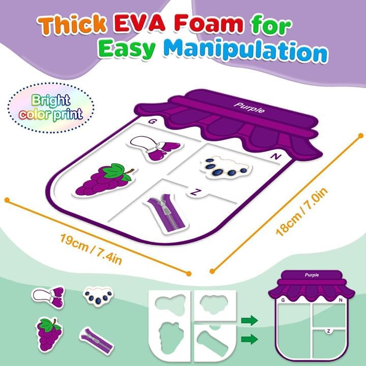 Magnetic Stickers - Puzzle Magnetic Stickers for Creative Learning, 2024 New Fridge Magnets (1PCS)