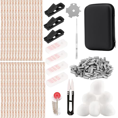 Professional Lighter Repair Kit with Case - Essential Refill Supplies for Windproof Lighters, Petrol Lighter...