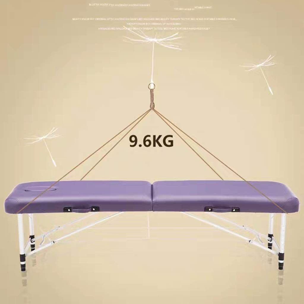 Przenośny stół do masażu składana podstawa łóżka do terapii Reiki salon tatuaż salon kosmetyczny spa leżak - stoły do salonu i spa