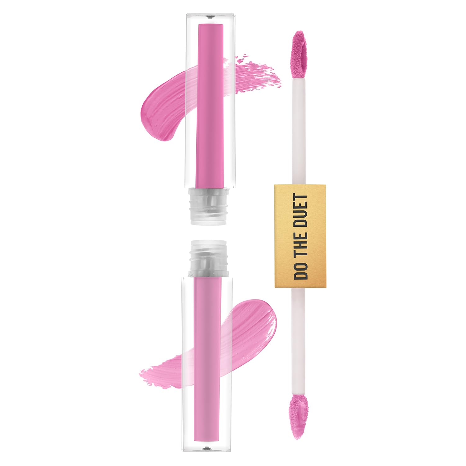 Swiss Beauty Select Do The Duet Lipstick | Matte Liquid Lipstick + Tinted Gloss | Infused with Vitamin E and Jojoba Oil | Shade-French Rose, 3ml | Swiss Beauty Select Do The Duet Lipstick | Matte Liquid Lipstick + Tinted Gloss | Infused with Vitamin E and Jojoba Oil | Shade-French Rose, 3ml |