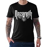 Charlie Foxtrot Nazareth Band Logo T-Shirt X-Large Black