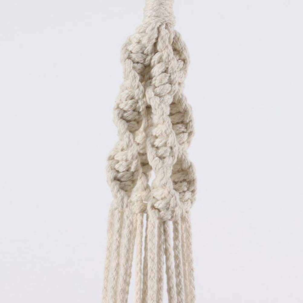 POT DE FLEUR,Coffee-22x19 Cm--Pot De Fleurs Tissé à La Main Coloré, Panier De Rangement Pliable