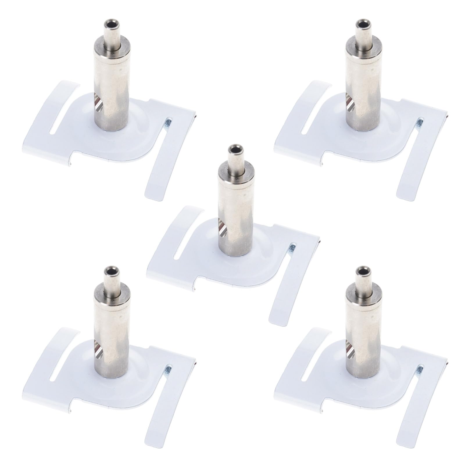 Rgybao Multicolor 5Pcs Stainless Steel T Rod Mounting Clips Durability Modulars Design For Ceiling Grids Light Fixture Installation And Adjustable Setups T Clip Ceiling Fixture Installation Screws