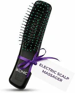IKONIC 3-in-1 Electric Scalp Massager for Hair Growth and Exfoliation