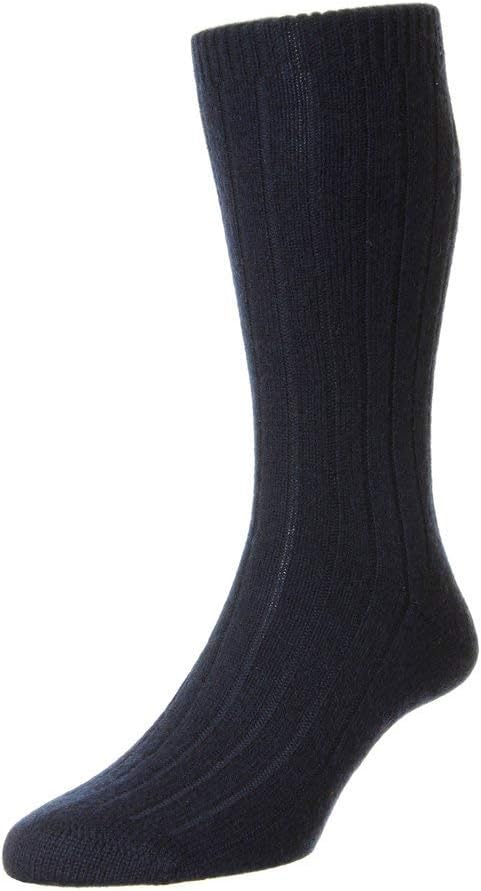 Pantherella Waddington Cashmere Mid-Calf Men's Dress Socks (5750)