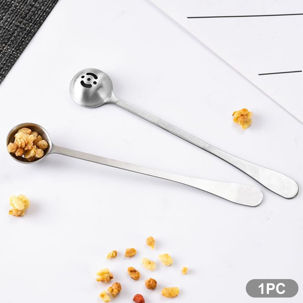Alipis Lot de 2 cuillères à olives en acier inoxydable avec trou de Alipis Lot de 2 cuillères à olives en acier inoxydable avec trou de