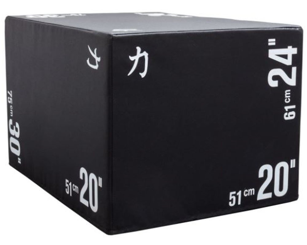 Strength Shop 3 in 1 Soft Plyo Box 75 x 61 x 51 cm - Plyometric Jump Sprungbox 20" x 24" x 30"