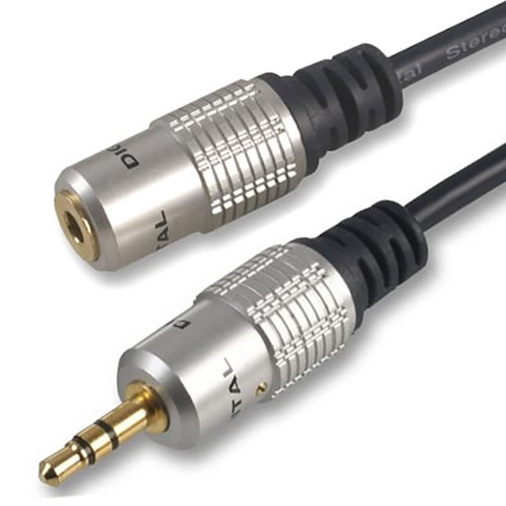 Goobay Cavo di prolunga per cuffie e audio AUX, 4 pin 3,5 mm slim, CU (5 m, Cavo AUX Goobay Cavo di prolunga per cuffie e audio AUX, 4 pin 3,5 mm slim, CU (5 m, Cavo AUX