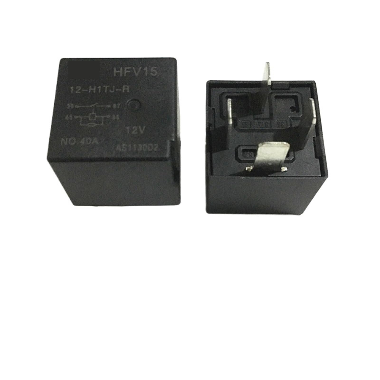 Relais etanche automobile 12V 4 pin HFV15 12-H1TJ-R pour circuit de voiture
