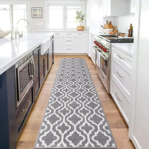 Hebe Hallway Runner Mat 2X8Ft Front Door Mat Runner Non Slip Absorbent Mud Mat Washable Shoe Mats For Entryway Indoor Low Profile Welcome Doormat Kitchen Floor Carpet Entrance Mat For Dogs #TOP10