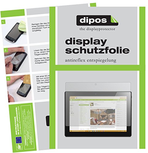 dipos I 2X Protector de Pantalla Mate Compatible con Lenovo Tab4 10 TB-X304F pelicula Protectora