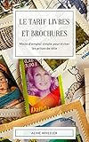  Tarif livres et brochures