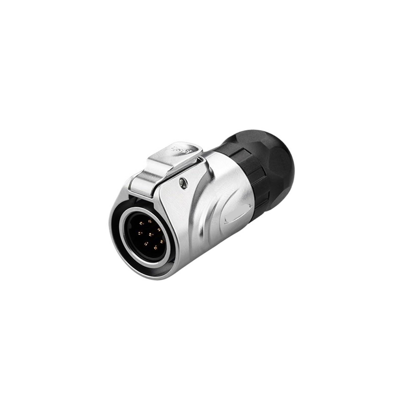 MUYTQAERG LP16 8-pin Aviation Plug and Socket Metal Round PIN pin Power Signal Industrial Connector(Male plug)