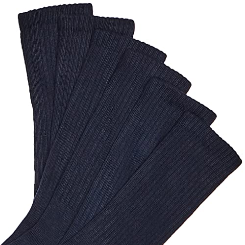 Jefferies Socks Boys' Little Seamless Half Cushion Sport Crew Socks 6 Pair Pack2