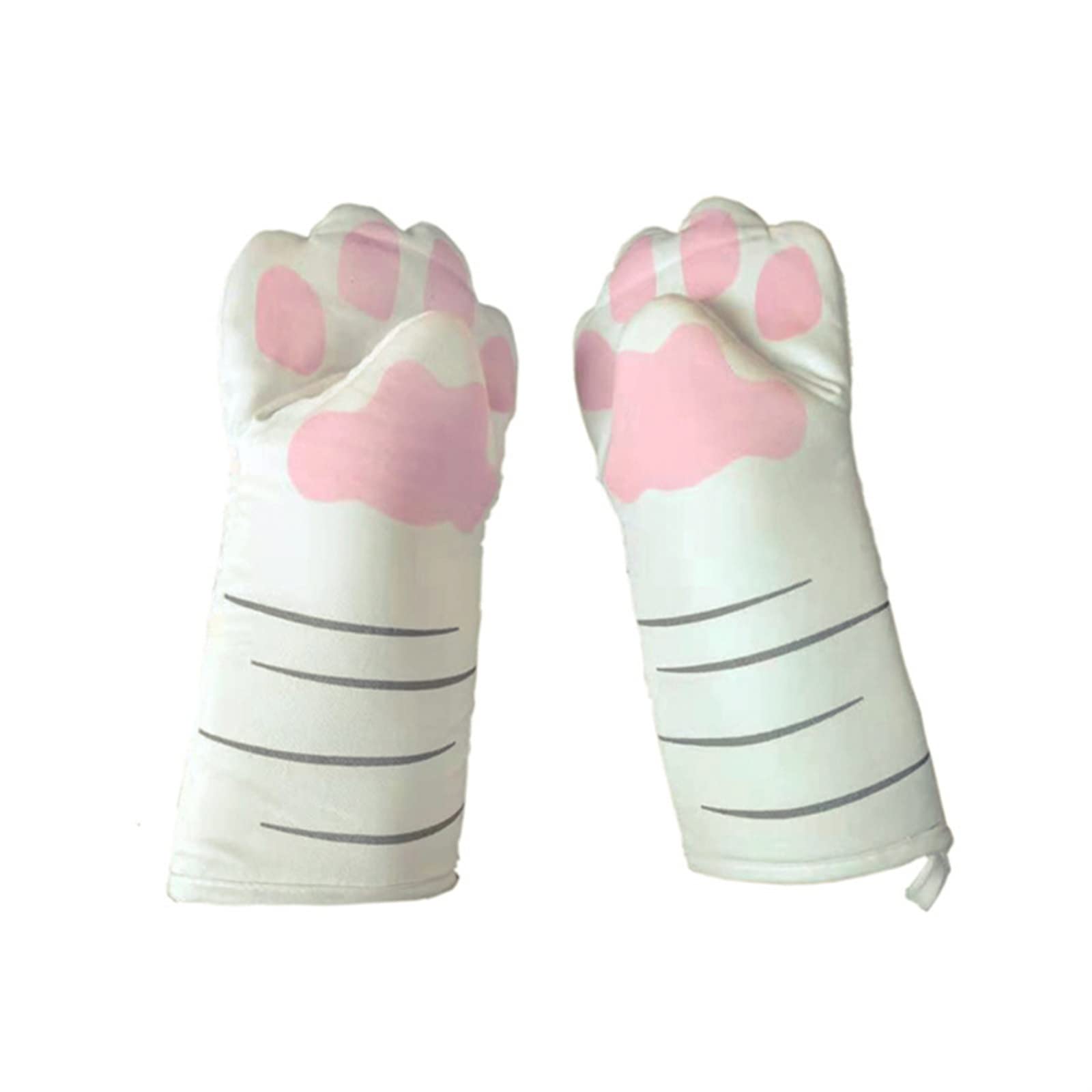 Gants de Cuisine en Coton, Longs, Professionnels, résistants à la Chaleur, antidérapants, isolants, for la Cuisson et Le Gril