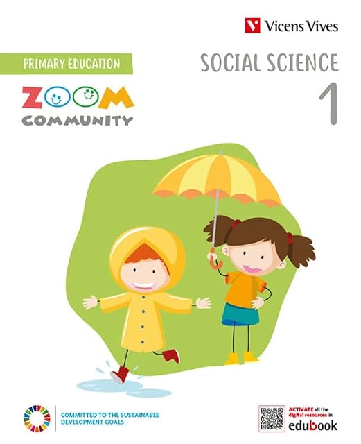 Portada de Social Science 1º Educacion Primaria + Welcome Activities Zoom Communi
