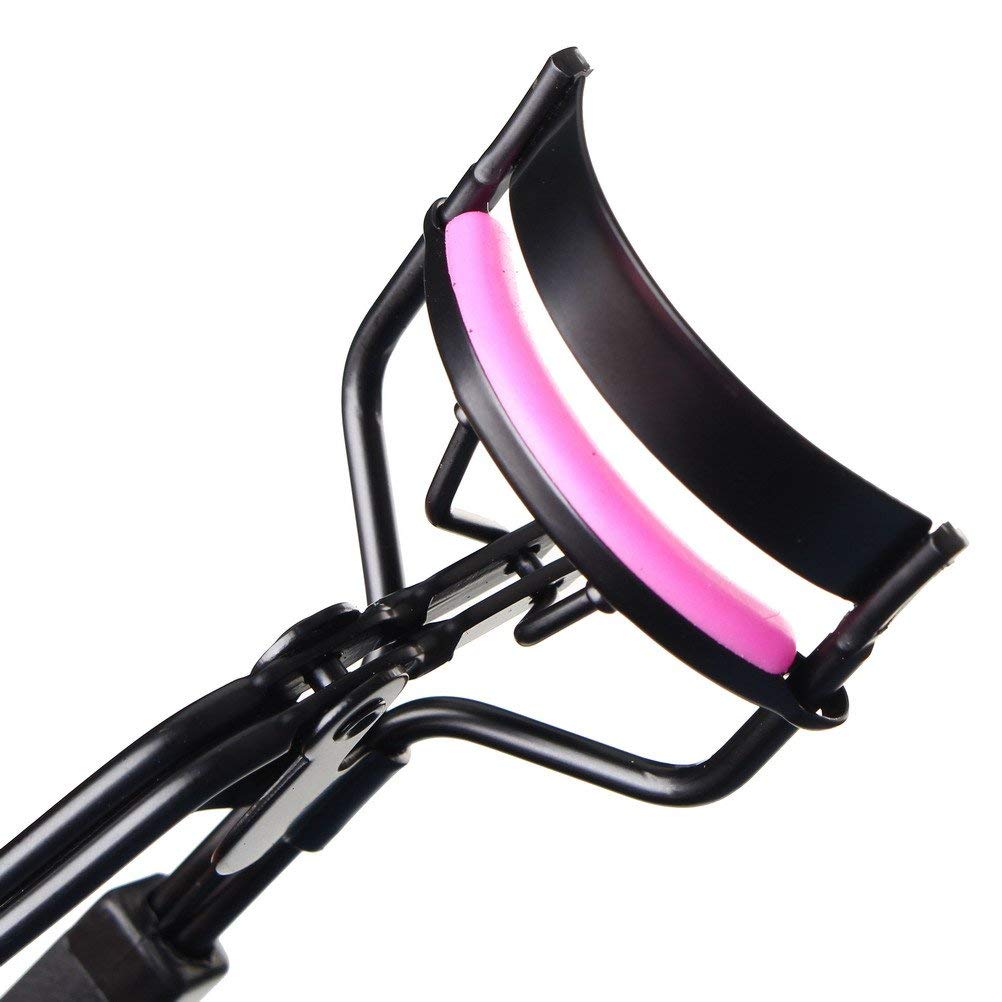 Eyelash Curler, Rizador de Pestañas, Rizador de pestañas sin dolor Sin diseño de pellizco, con almohadillas de repuesto de 10 pieza, Se adapta a todas