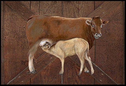 Cow Momma and Baby Indoor or Outdoor Mat