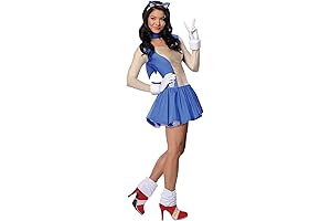 High-Quality Sonic the Hedgehog Costume for Adult Women