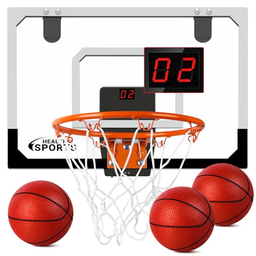 Electronic Indoor Basketball Hoop