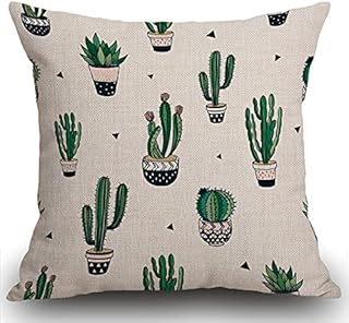 Smooffly Throw Pillow Case Lavender Flowers Cushion Covers 18x18 inch Linen Square Throw Pillow Cover for Living Room Sofa Couch Bed Pillowcase 45cm x 45cm