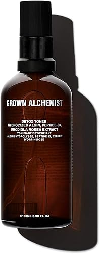 Grown Alchemist Niebla de tóner desintoxicante, elimina las impurezas con defensa de la piel y protección antioxidante para liras finas y arrugas