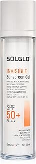 SOL-GLO Invisible Sunscreen Gel SPF 50+ PA++++ | Ultra-Lightweight Matte Finish | Broad Spectrum UVA/UVB Blue Light Protec... Price In India