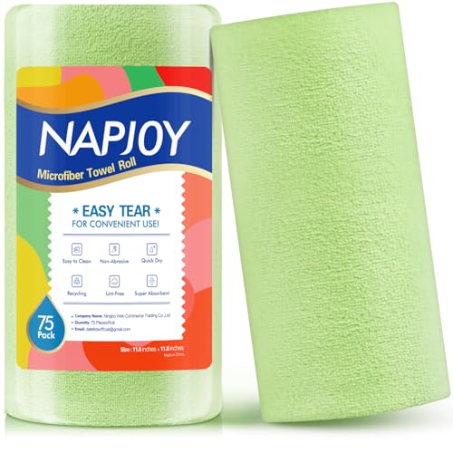 Napjoy Microfiber Cleaning Cloth Roll