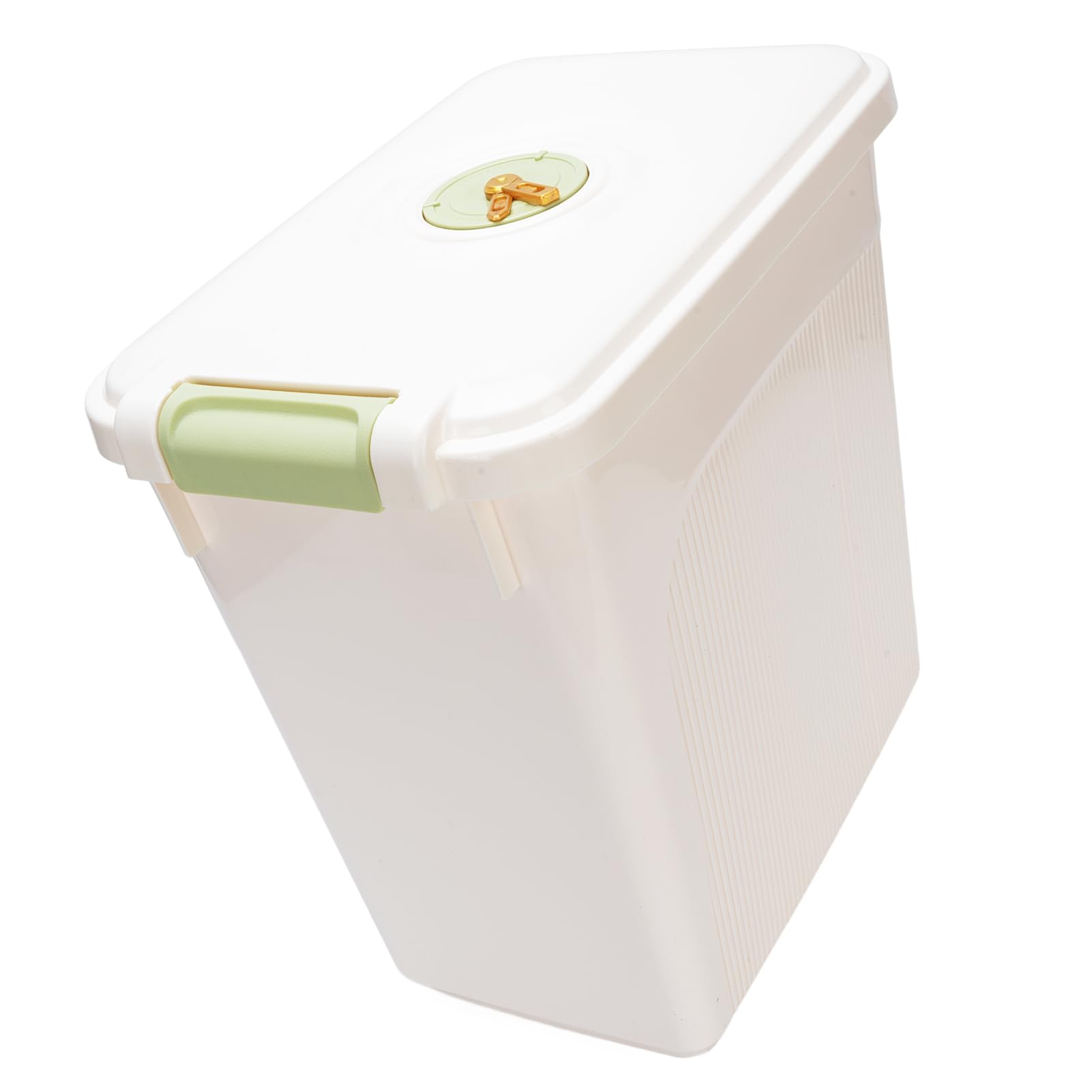 Zunate Contenitore Versatile per la Conservazione del Riso per Uso Domestico e Commerciale, Materiale PP Ermetico e Addensato (Colore puro 30 kg / 66,1 libbre)