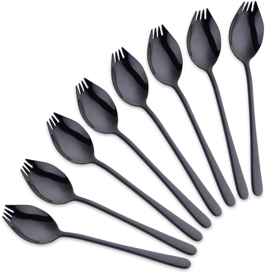 cucchiaio con manico lungo per il campeggio