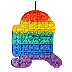 iCOOLIO Pop it Fidget Toy Set, Popit Among us Toys, Popet Figetttoys, Poppet Antistress Speelgoed, Poppit Fitgespeelgoed…
