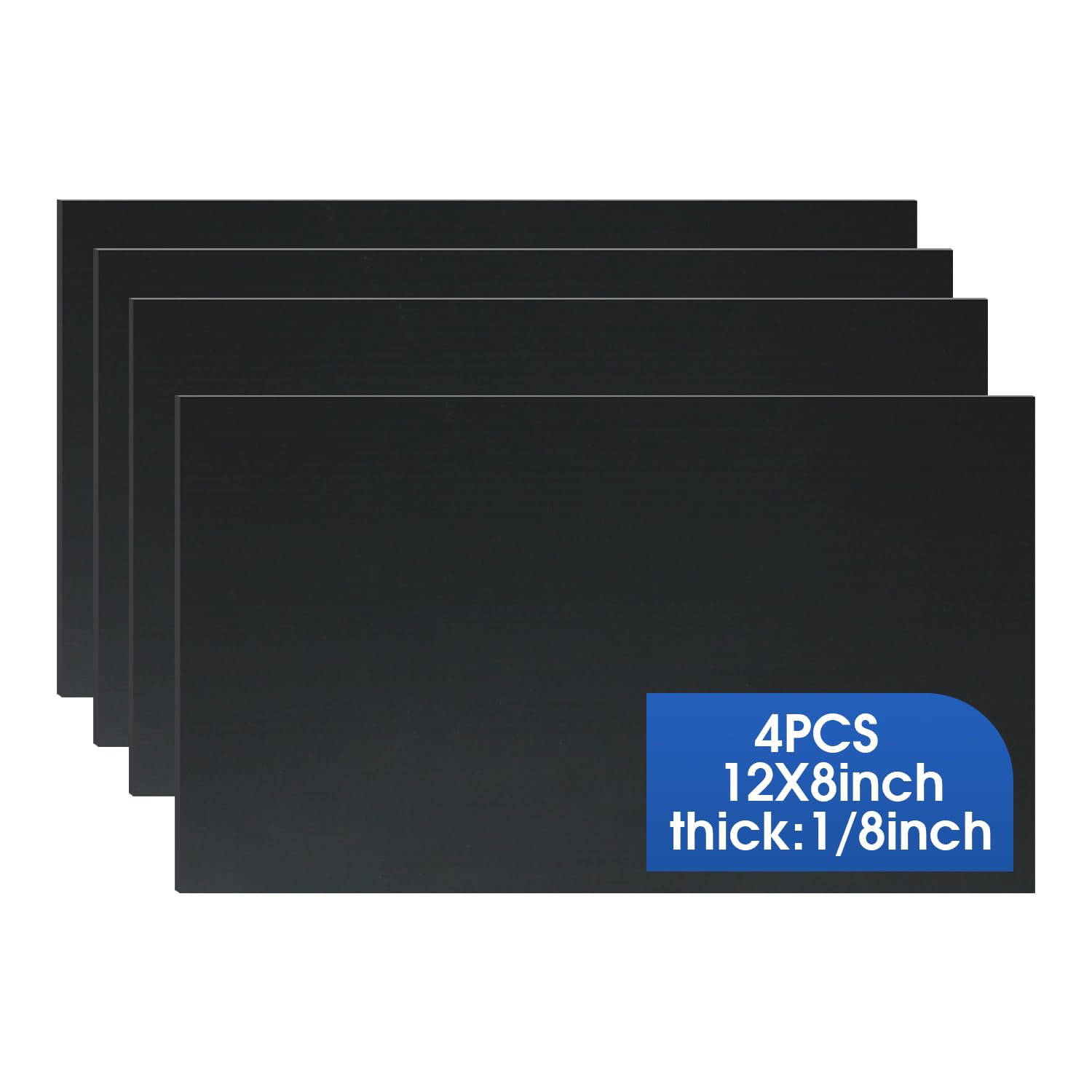 White ABS Plastic Sheets - 4 Pack for Crafts & DIY -22