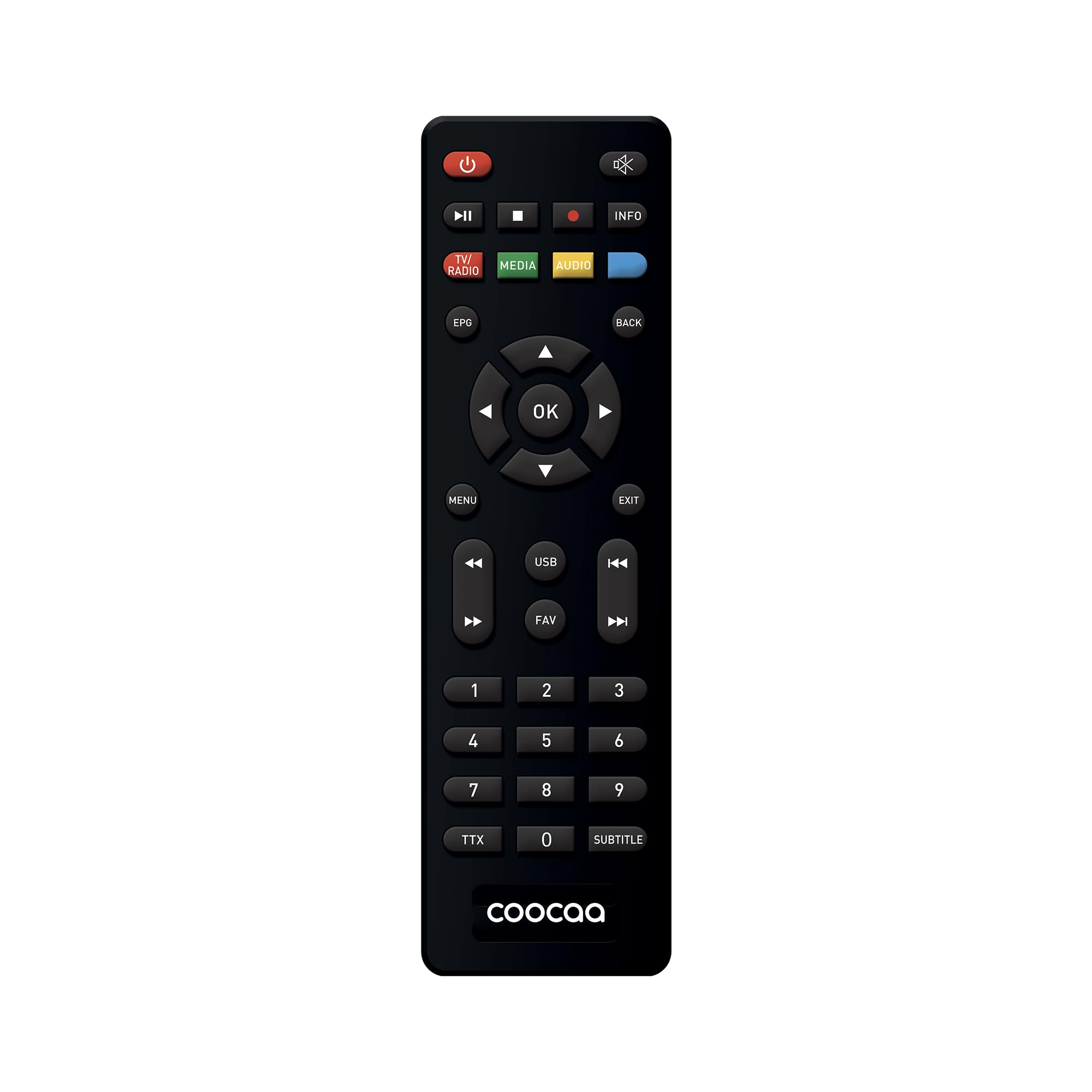 coocaa HDC2530 Récepteur de câble numérique HD pour télévision Full HD, avec câble HDMI | avec écran | péritel | AUX