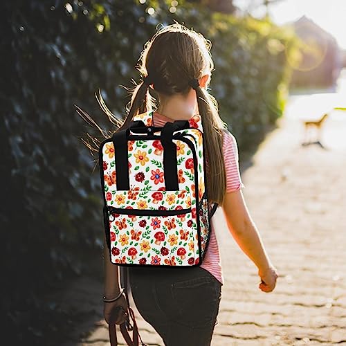 Sac à dos aquarelle multicolore pour garçons et filles 35cm - 7