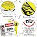 WERNNSAI 60th Birthday Decorations - 9 PCs 60 Years Funny Signs 60s Decorations, 60th Party Yard Garden Banner Table Centerpieces Door Wall Windows Signs Picture Props for Men Women, Happy Bday Old Decor