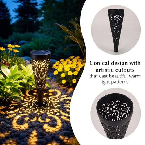 50% Off Hoikwo 4-Pack Solar Path Lights - Code F55YLTEQ - Image 4