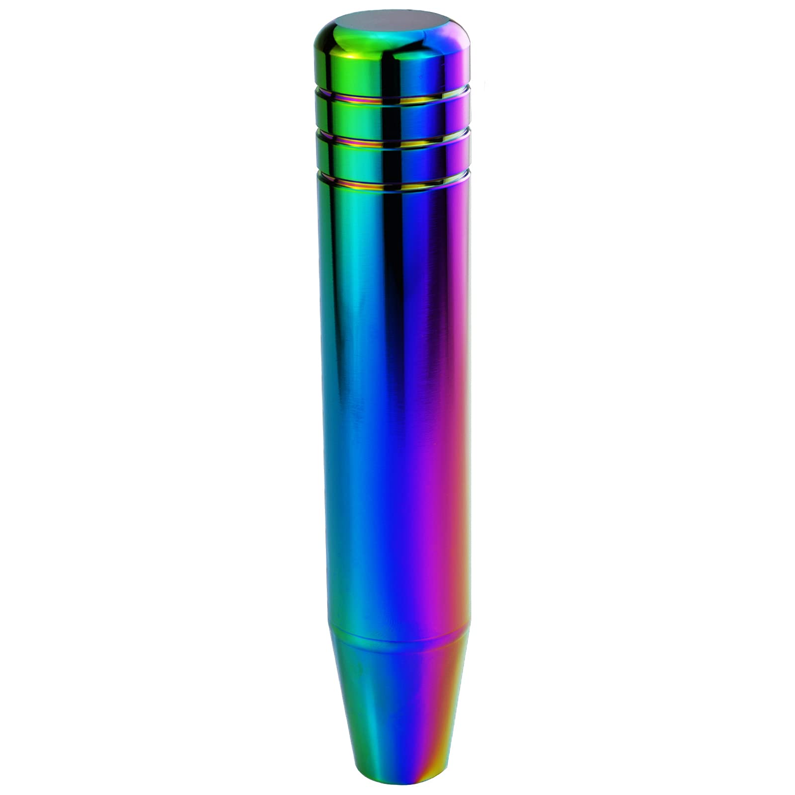 Temzzer Colorful 7" Long Car Shift Handle Knob Heavy Alloy Transmission Gear Shifter Lever Knob For Most Manual Automotive Vehicles (Colorful)