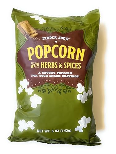 Trader Joe Popcorn With Herbs & Spices (Qty 1)