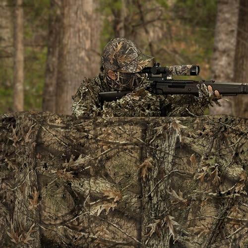 Image of LOOGU Custom Woodland Camo Netting Camping Military Hunting Camouflage Net 6.5 x 10ft, 6.5 x 26ft, 10 x 10ft, 10 x 13ft, 10 x 16.5ft, 13 x 16.5ft, 16.5 x 20ft, 20 x 20ft