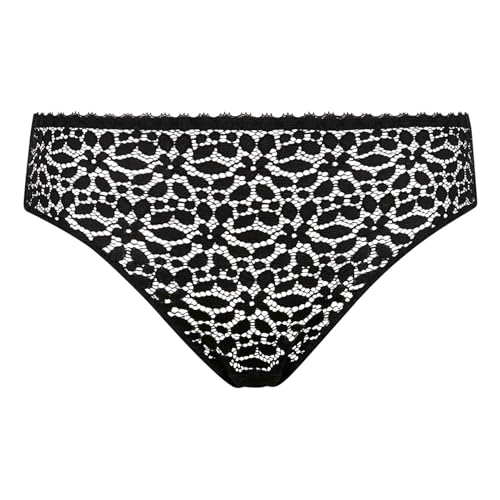Dim Culotte Femme Daily Dentelle x1 sous-vêtement coton stretch noir