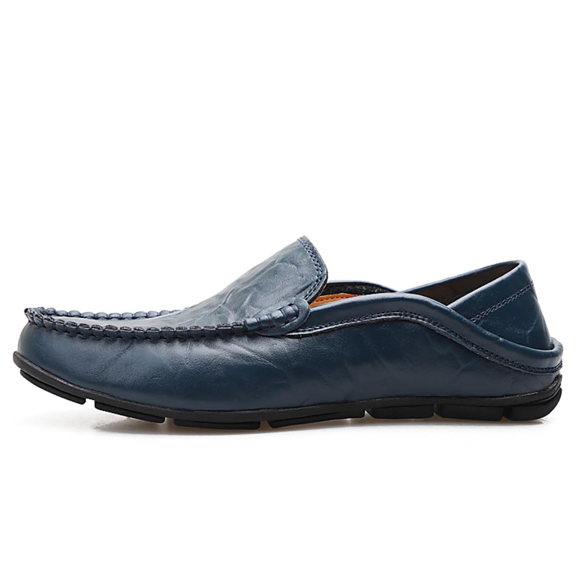 Mocasines de Hombre Mocasines Zapatos Hechos a Mano de Cuero Slip On Driving Business Shoes