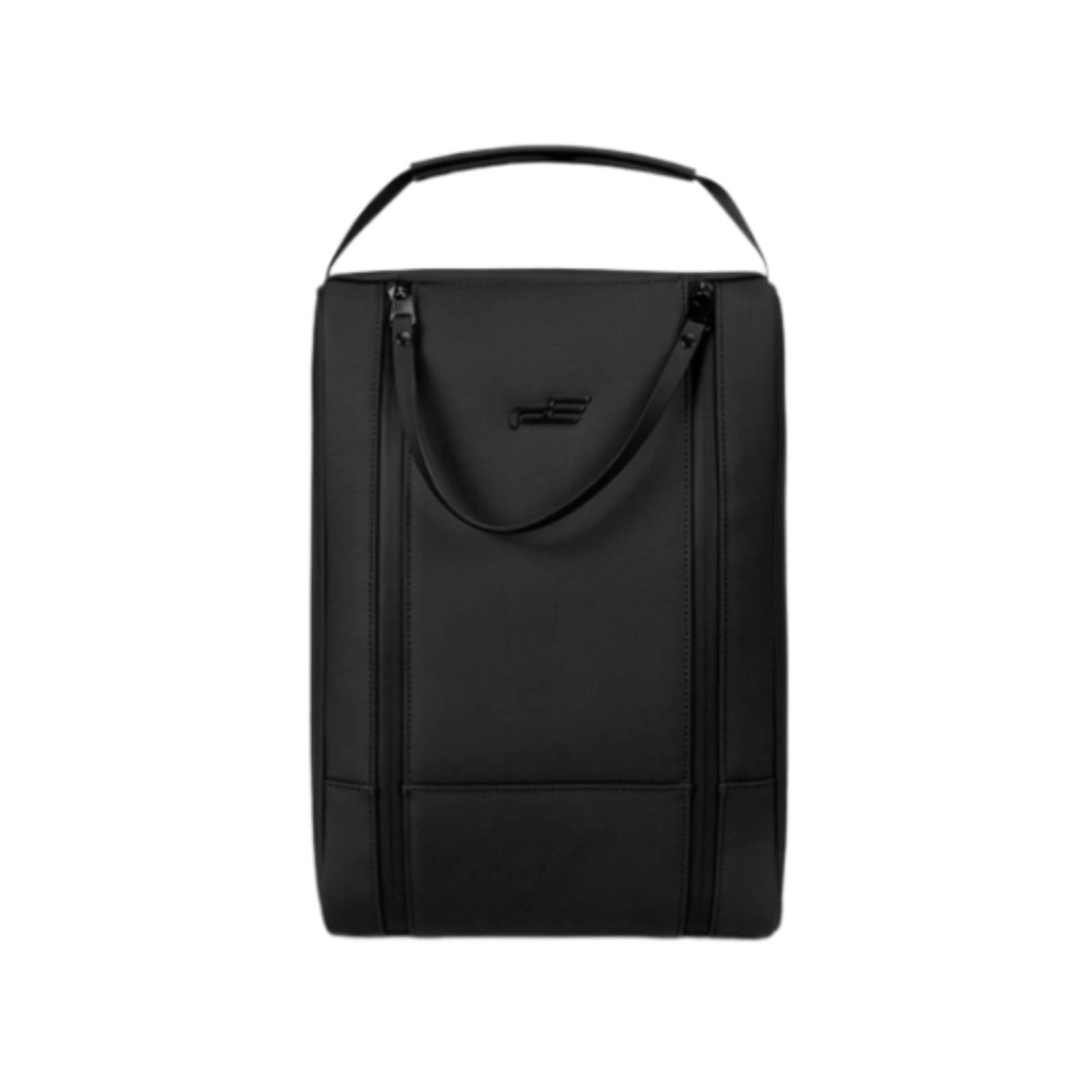 Golf Schuh Tasche Golfschuhtasche Golfschuhbeutel Golfschuhkoffer Golfschuh Organizer aus PU Wasserabweisend mit Tragegriff für Platzsparende, Array, Schwarz